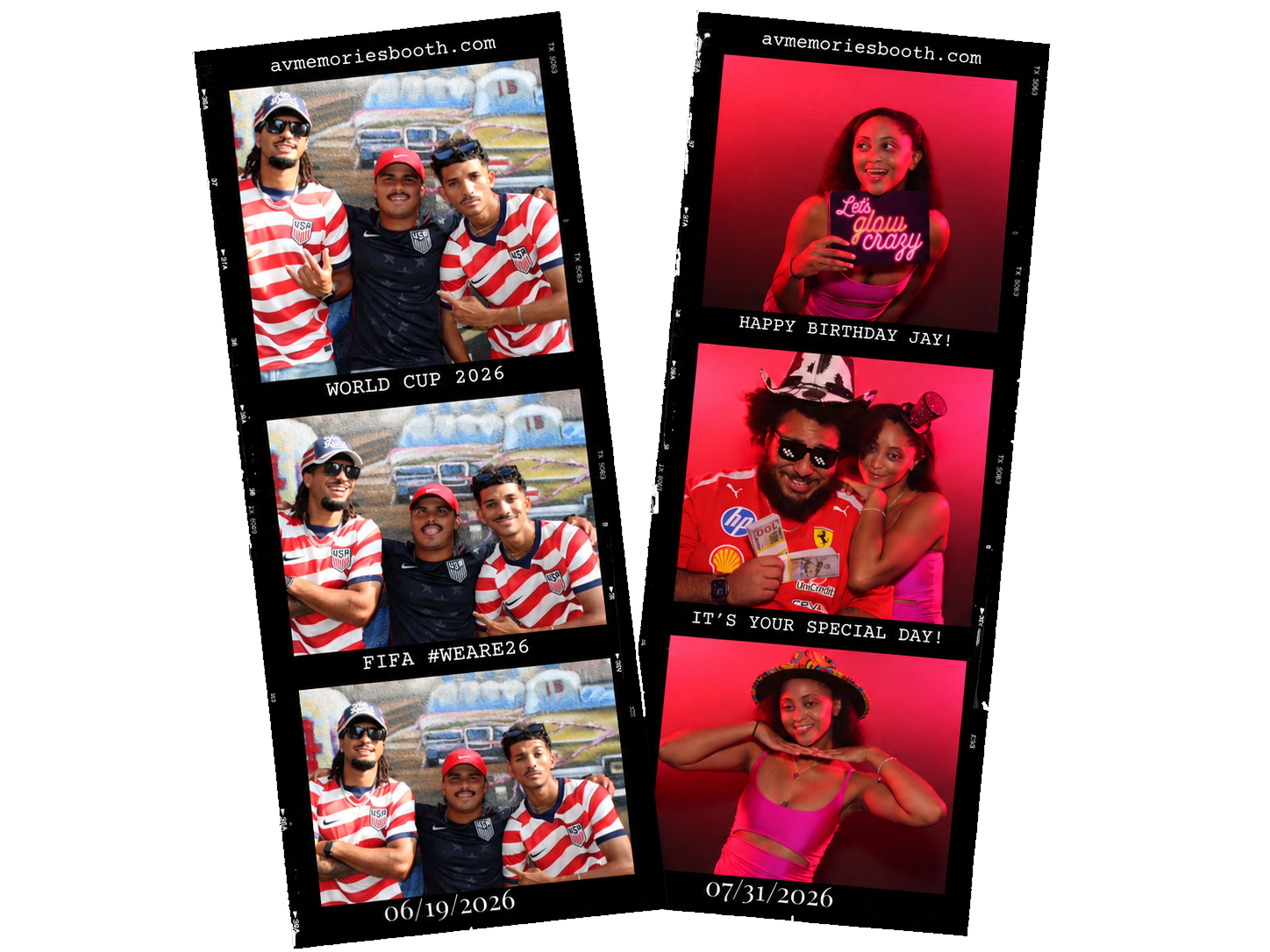 Custom Vintage Photo Strips Custom Vintage Photo Strips